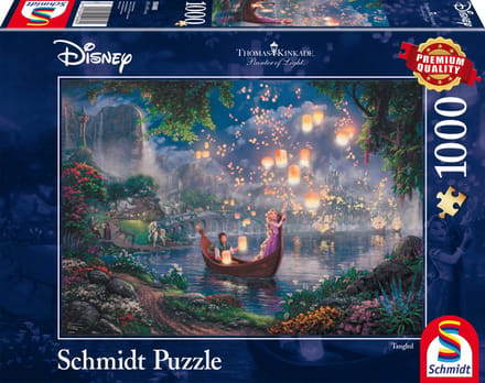 Schmidt Puzzle Thomas Kinkade: Disney Rapunzel - Tangled (1000)