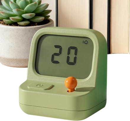 Digitale wekker - Nachtwekker - Rustig wakker worden - Groot helder scherm - 6.7 cm breed - Zwart