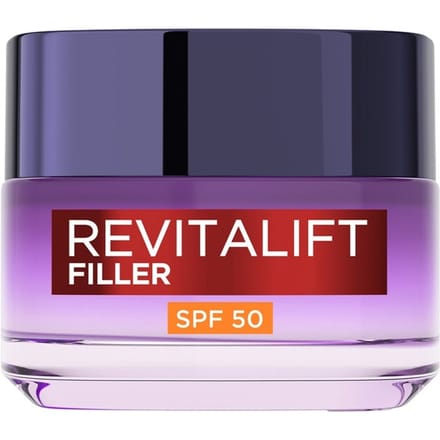 L'Oréal Paris Revitalift Filler Hyaluronzuur Anti-Ageing SPF50 Dagcrème 50 ml