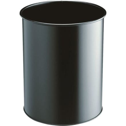 Papierbak Durable 3301-01 15liter rond zwart