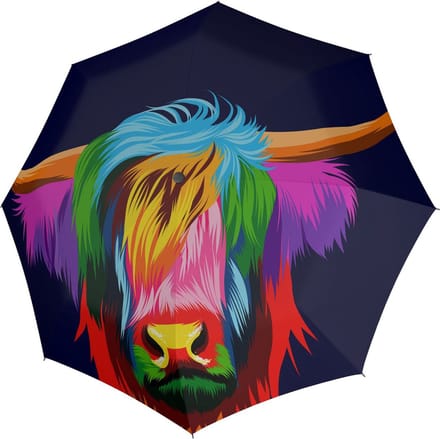doppler paraplu Modern.Art Magic Cattle veelkleurig