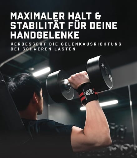 Professionele Gewichtheffen Polsbanden 45 cm met Duimgesp - Optimale Ondersteuning voor Krachttraining