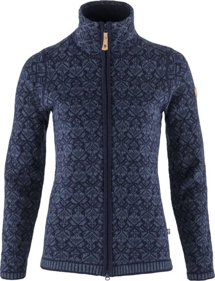 Fjällräven Fjallraven Snow Cardigan Dames (Maat - M, Kleur - Dark Navy)