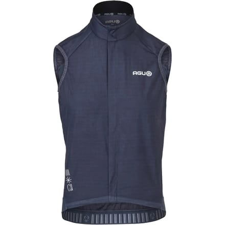 agu Breakaway Windvest Heren Wielrennen en MTB - Winddicht - 3 Achterzakken - Gerecycled