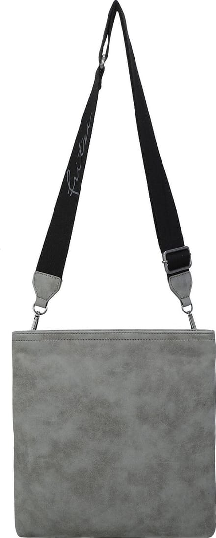 Fritzi aus Preußen Schoudertas Vintage Ronja Cross Body Rock Grijs