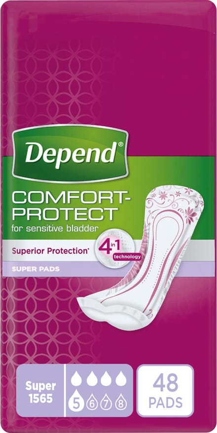 Depend Super - Incontinentieverband voor urineverlies - 48 stuks