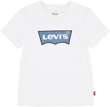 Levi´s ® Kids My First Batwing T-shirt Met Korte Mouwen Wit 14 Years Jongens
