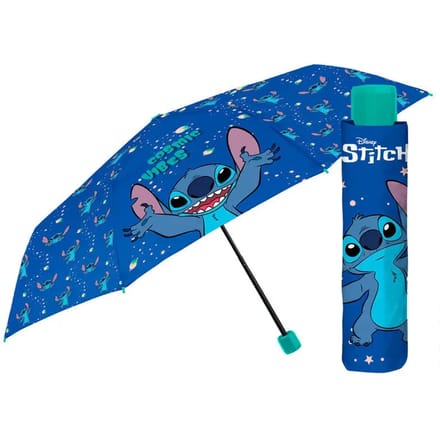 Handmatige opvouwbare paraplu voor kinderen Perletti Disney Stitch