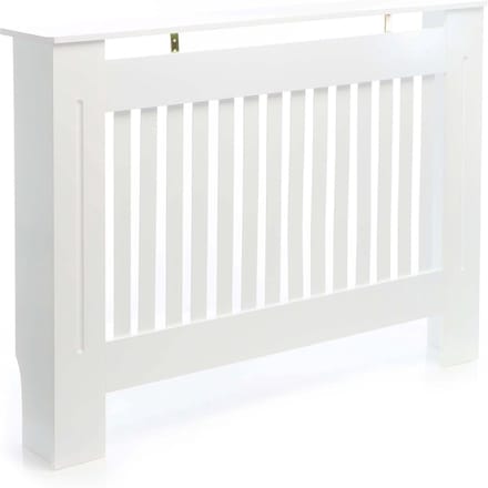 Florixa® Radiatorbekleding - Radiatoromkasting - Radiatorombouw - Wit - ‎19cm x 112cm x 82cm