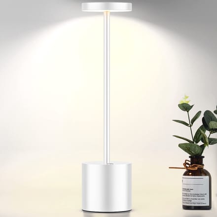 Bolt Electronics® Tafellamp - Tafellampen - Slaapkamer - Woonkamer - Zilver