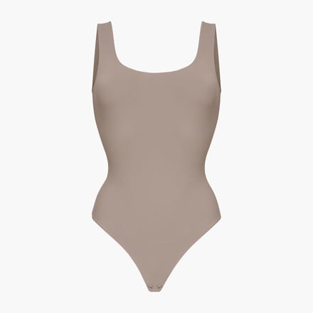 cfab - Lage rug - Lichaam - Taupe - L - Corrigerende Body - Naadlos - corrigerend ondergoed dames