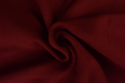 Boordstof Effen - Bordeaux rood - 1 meter - Per meter