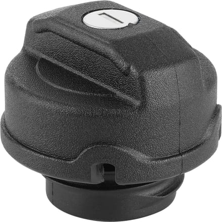 Tankdopdeksel met Slot en 2 Sleutels Autoaccessoire Geschikt voor Vauxhall Zafira 19982016 black