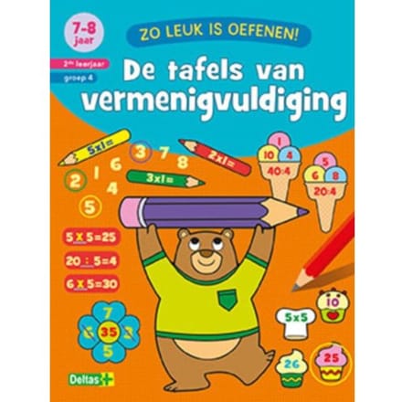 De Tafels Van Vermenigvuldiging / 7-8 Jaar 2de Leerjaar Groep 4 - ZNU