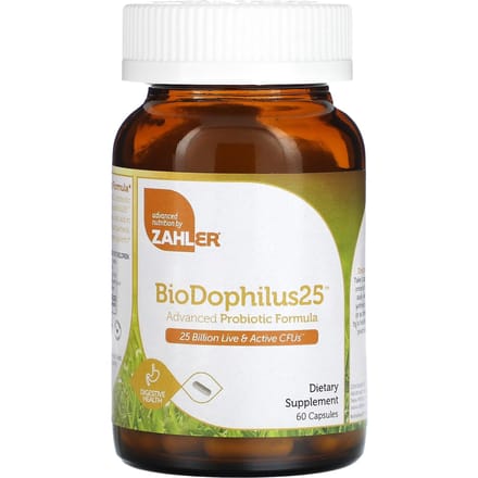 Biodophilus25, Geavanceerde Probiotische Formule, 25 Miljard CFU, 60 Capsules
