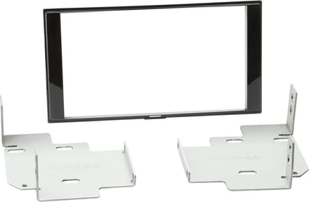 2-DIN Paneel geschikt voor Nissan Micra/ Note 2013-2019 - Kleur: Piano Zwart