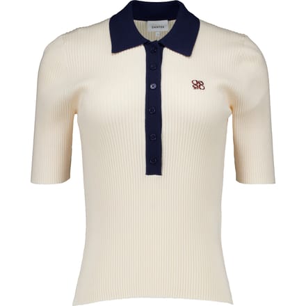 Dante 6 Byra Knitted Polo Polos Creme 261440