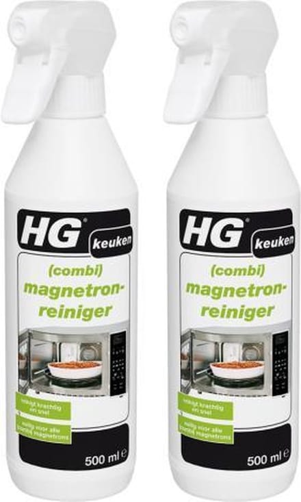 HG (combi) magnetronreiniger | dé krachtige magnetronreiniger - 2 Stuks