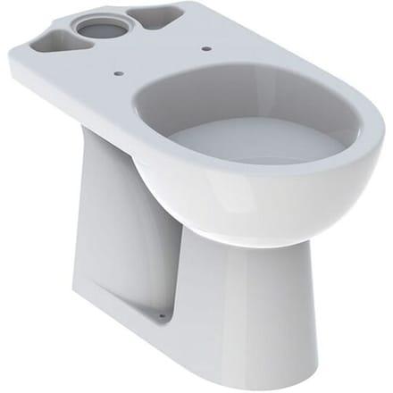 Geberit Renova pedestal WC for surface-mounted cistern, vertical outlet 203821000
