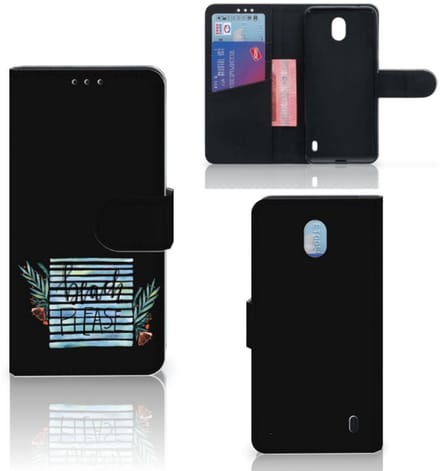 Nokia 1 Plus Leuk Hoesje Boho Beach