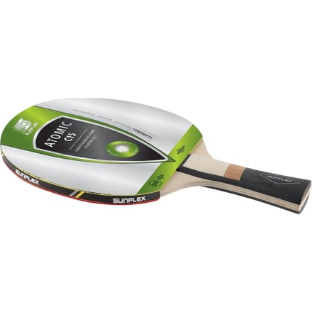 SUNFLEX Atomic C15 Tafeltennisbatje met Ergo Grip
