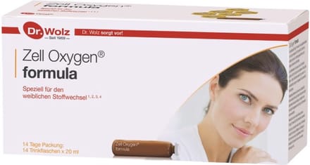 Zell Oxygen formula Trinkflaschen, 14 St. Ampullen