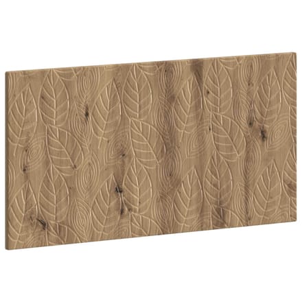 vidaXL - Wandgemonteerd - Hoofdbord - DELFT - Artisanaal - eiken - Bewerkt - hout