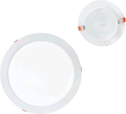 ALEXIS - LED inbouwlamp - 12W - Aanpasbare Kleur CCT - 1050 Lumen - Rond - Mat Wit - Buiten Diameter 147 mm