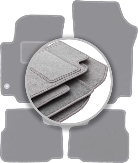 Automatten asgrijs voor: Skoda Citigo hatchback (2011-)