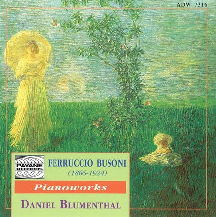 Daniel Blumenthal - Busoni: Piano Works (CD)