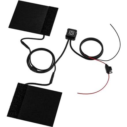 12V Motorfiets Elektrische Verwarmde Handvatten Waterdicht Motorfiets Verwarmd Stuur Drie Snelheden Instelbaar black