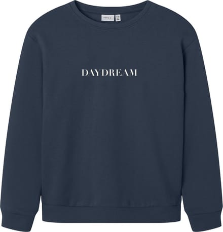 NAME IT - NKMNELLO LS NREG SWE BRU PB - Jongens - Sweaters - blauw - maat 116