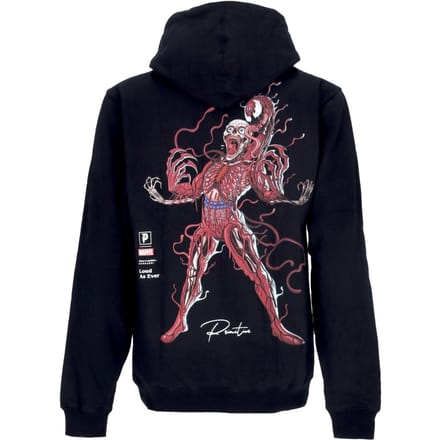 Carnage Hoodie X Marvel X Nychos zwarte herenhoodie