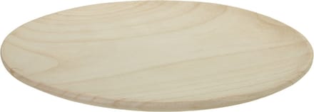 Othmar Decorations Tafeldecoratie schaal/plateau - hout - D29 x H2 cm