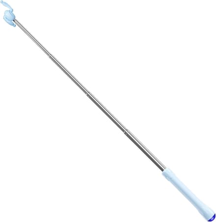 Aanwijsstok Uitschuifbaar - Docent Presentatiehulp - Klas Presenteren - Ergonomische Greep - 21-68 cm - Zwart
