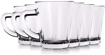Excellent Houseware - Espresso Kopjes - 70 ml - Glasset - Vaatwasserbestendig