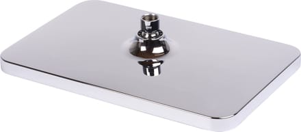 Ben Beam hoofddouche vierkant 32x21x6,7cm chroom