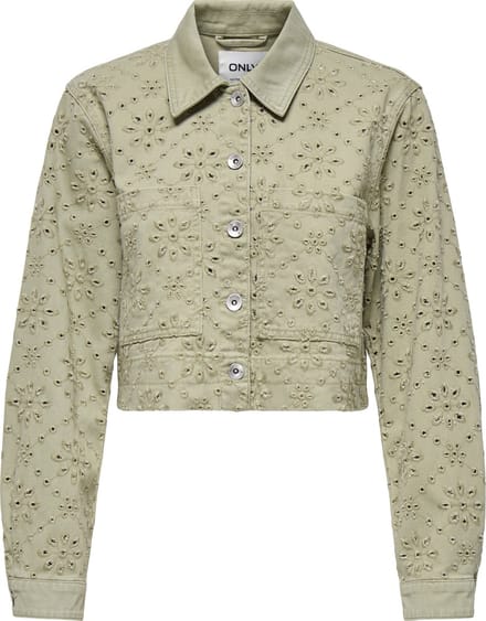 ONLY - ONLELSA SHORT CROCHET JACKET OTW - Dames - Gewatteerde jassen