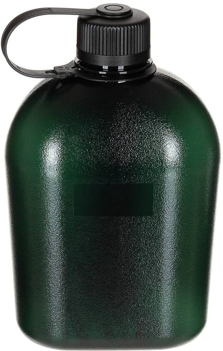 MFH - US Veldfles - Leger Groen-transparant - 1ltr. - BPA-vrij