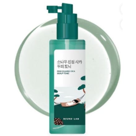 ROUND LAB Pine Calming Cica Hoofdhuid Haar Tonic 100ml white