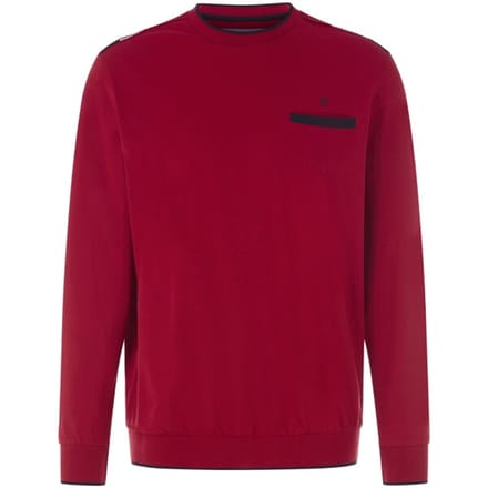 Babista herren Sweatshirt - 52/54 - rood - Plus Size