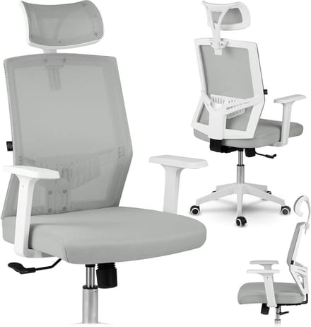 Sofotel Rotar-serie - Bureaustoel - Grijs - Micromesh - Ergonomisch