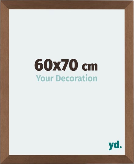 Your Decoration - Fotolijst 60x70 cm - MDF - Koper Decor - Mura