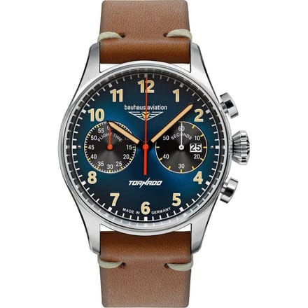 Bauhaus 2772-3 Aviation Tornado chronograaf horloge