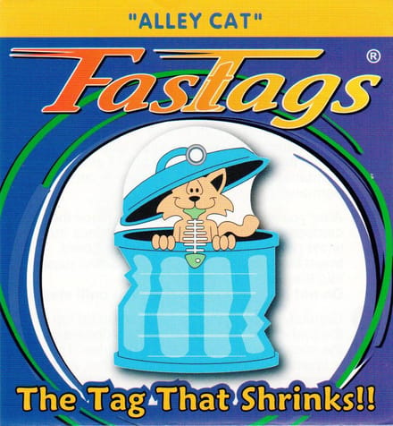FasTags Hondenpenning om zelf te maken ‘Alley Cat’
