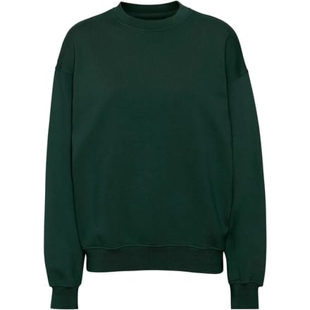 Sweatshirt ronde hals Colorful Standard Organic oversized hunter green