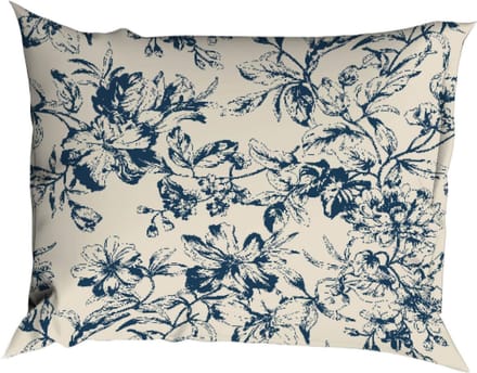 Satin d`or Satijn Dekbedovertrek 240X200/220 Guirlande Marine