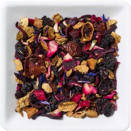 Fruitmelange thee Amaretto 100 gram losse thee in stazak
