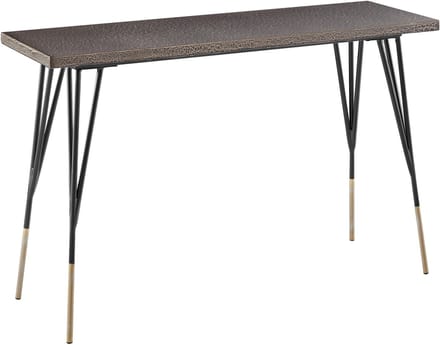 Clinch-Consoletafel - 120 cm - Zwart Metaal