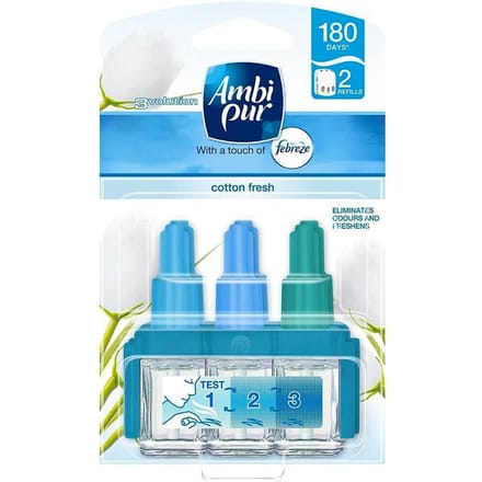 Ambi Pur 3Volution Cotton Fresh Plug In Navulling 20 ml